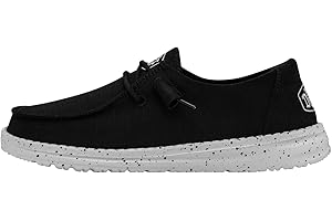 Hey Dudes Women's Moccasin Moc Toe Casual Slip-on Shoes for Comfy Casual Days