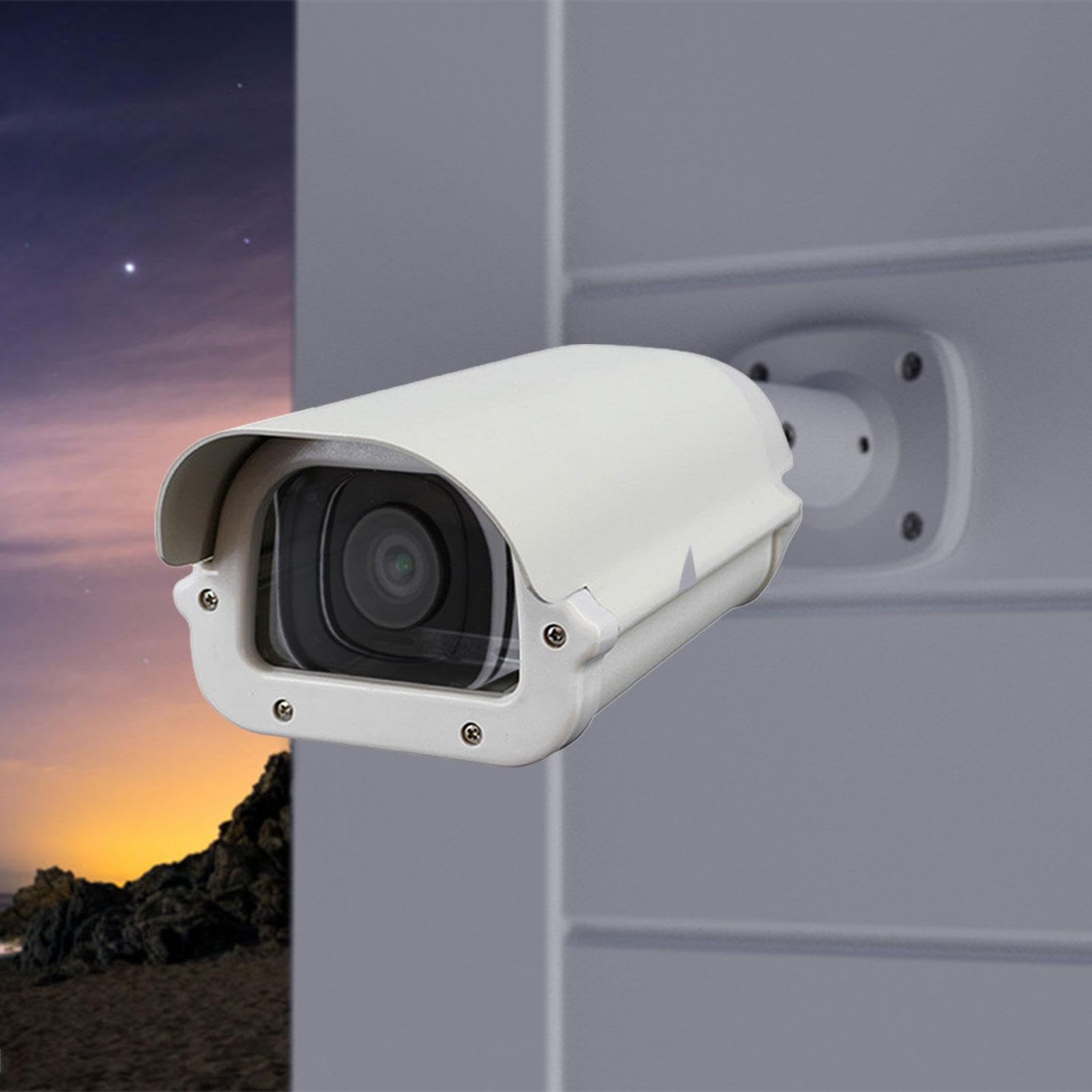 Boîtier de caméra de vidéosurveillance de sécurité Boîtier de Protection en Alliage d'aluminium Coque extérieure Boîtier de Protection pour caméra de, 12 inch