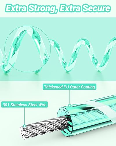 Miniatura 4 de Correa de muñeca antipérdida, paquete de 2 correas de seguridad para niños pequeños con cerradura de llave, arnés reflectante para caminar para