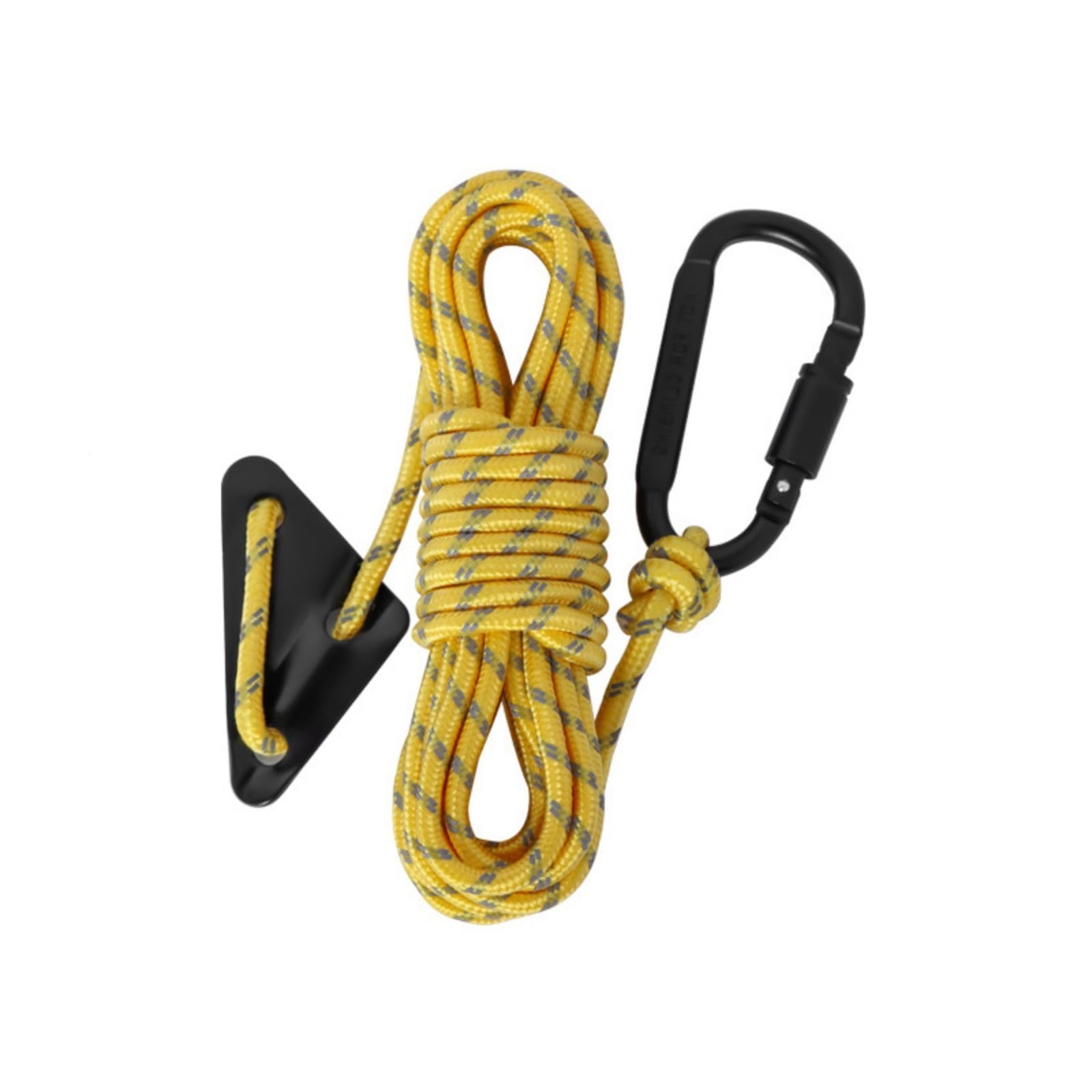 5pack Armygreen Reflective Guy Rope Reinforced Windproofed with Buckles for Camping Tents Weather Resistant Tent
