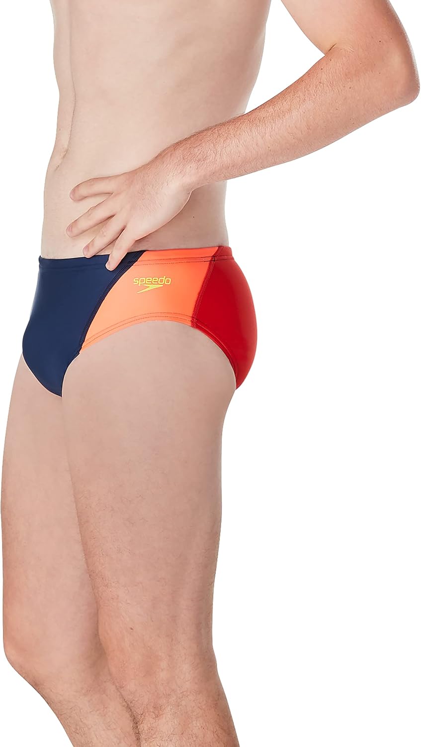 Speedo Mens Swimsuit Brief Eco Prolt Solid Adult