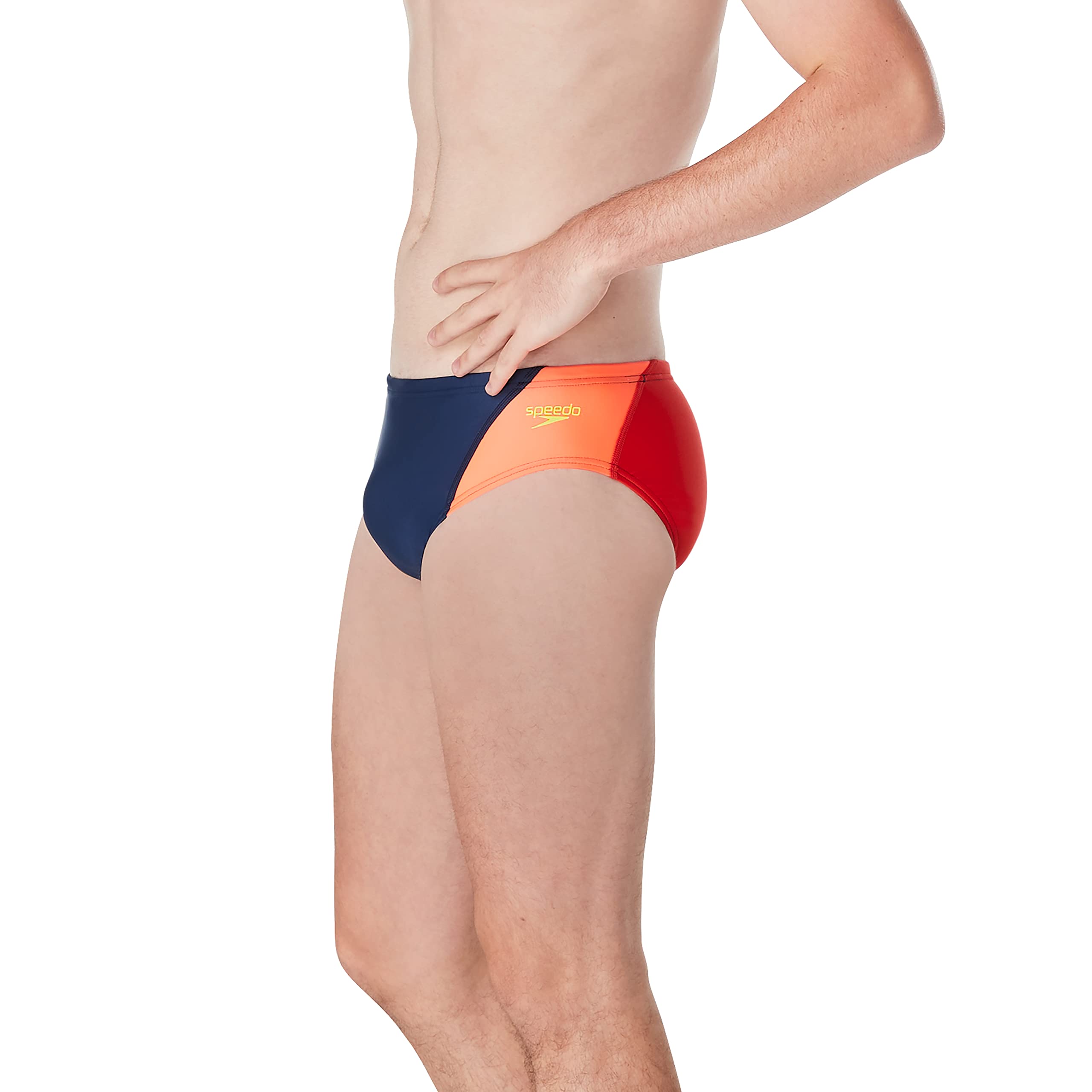 Speedo Męski standardowy strój kąpielowy, majtki, Eco Prolt, jednokolorowe, dla dorosłych