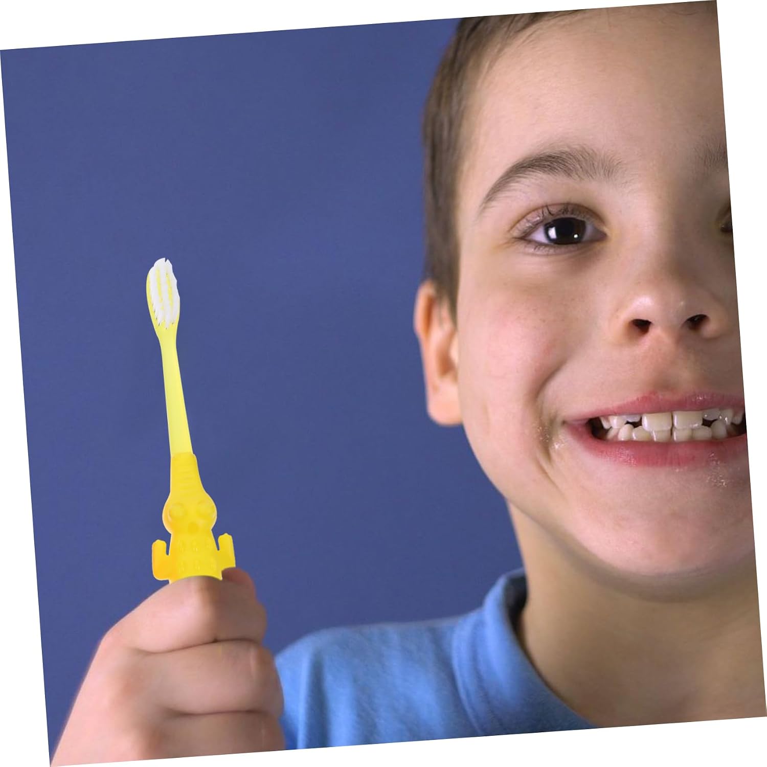 Beavorty 8pcs Cartoon Supple Bristle Toothbrush for Boy Girl Manual Toothbrushes for Ages Safe Material for Gentle Oral Care and Cleaning