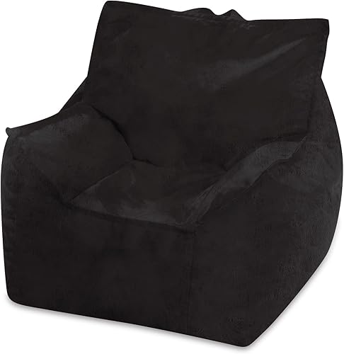 Miniatura 521 de Posh Creations Puf estructurado cómodo para jugar, leer y ver la televisión, Malibu Lounge, tela de lona para colorear, criaturas Criaturas de tela