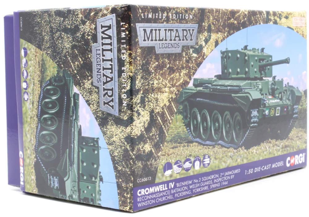 Miniature Corgi Char Comet Centaur Cromwell – Échelle 1/50 – Neuf – Vert Armée
