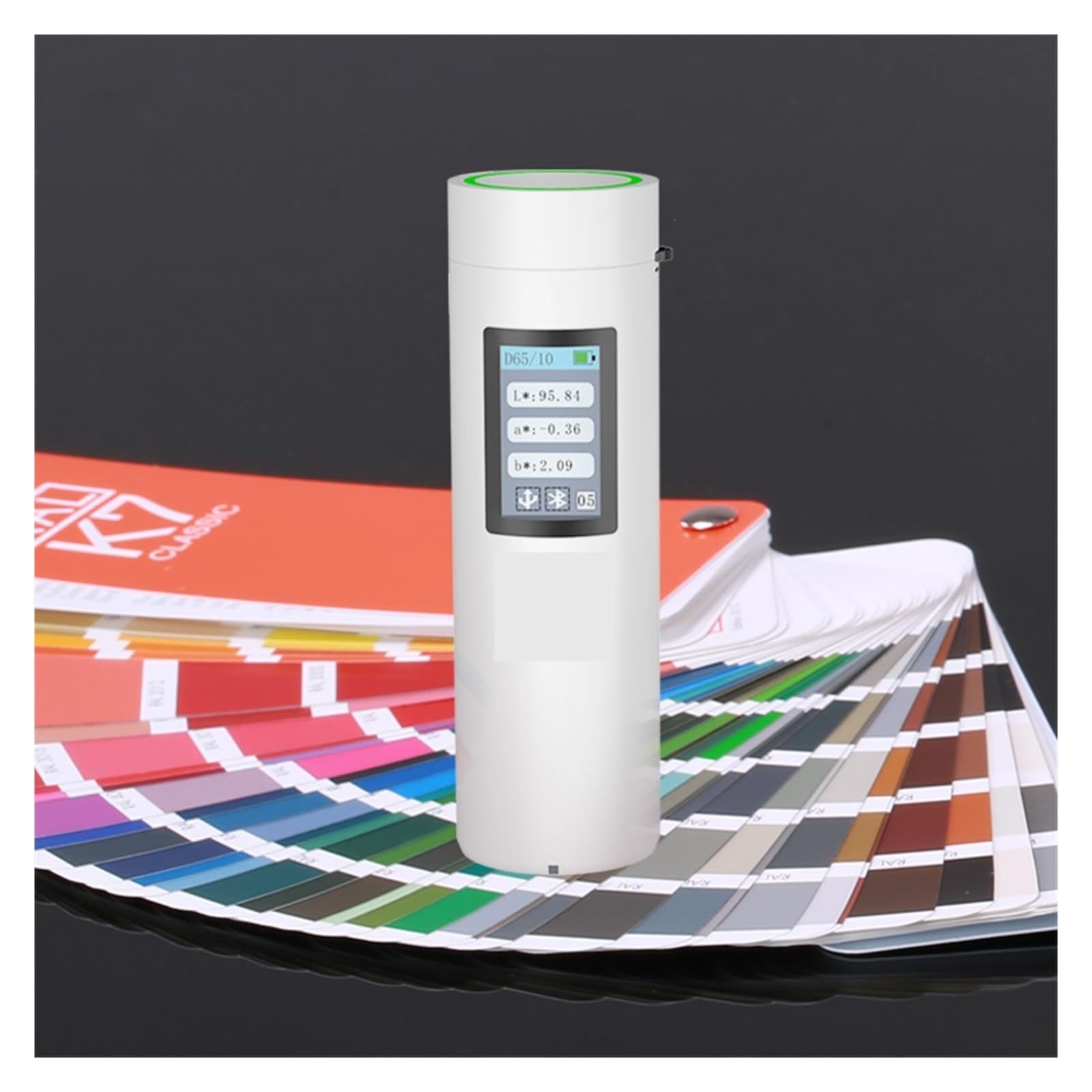 Colorimetro a calibrazione automatica senza contatto CR3, precisione di visualizzazione 0,01, apertura misurazione 8 mm per il controllo del colore
