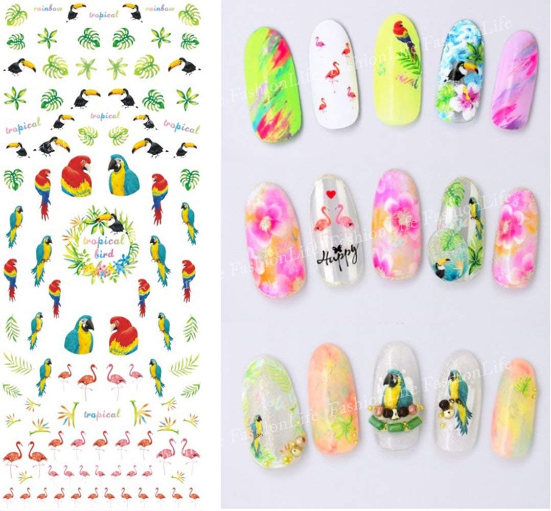 Stickers Pour Ongles Water Decals – Kit De Nail Art Sans Marque – Manucure Et Pédicure