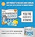 Dishwasher Cleaner And Deodorizer Tablets - 24 Pack Deep Cleaning Descaler Pods for Dish Washer Machine, Heavy Duty, Septic Safe, Natural Limescale Remover, Calcium, Odor, Smell - 12 Month Supply