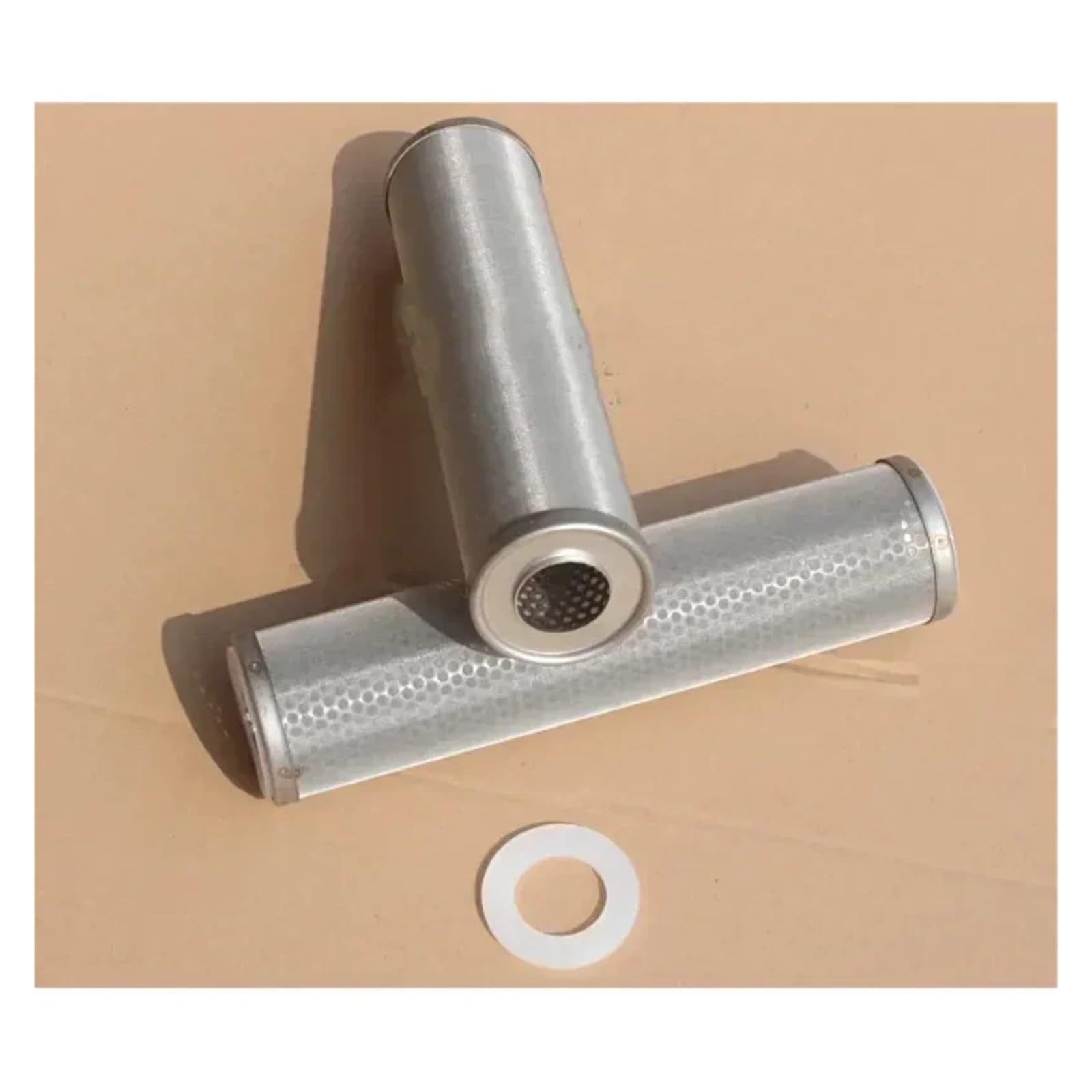 Cartucho De Filtro De Agua De Acero Inoxidable De 10" | 50/75/270/400 Micrones | Filtro De Sedimentos De Repuesto for Sistemas De Purificación(25um)