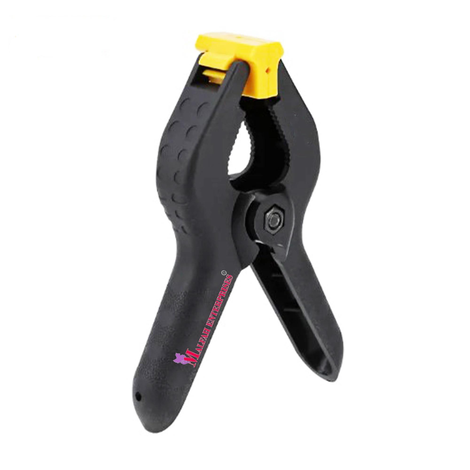 Malfah Spring Clamp Plastic Toggle Clamps 4" Pack of 6 for Woodworking for Studio Photography Backdrop Clamping Woodworking