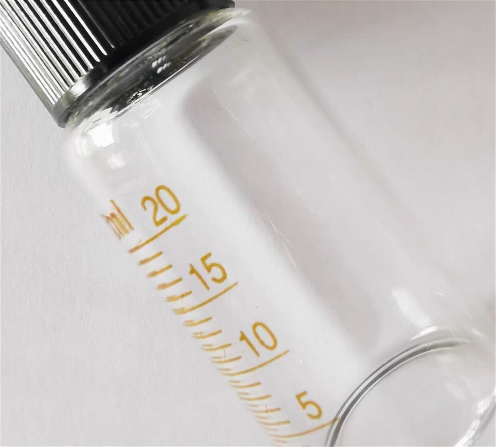 5 ml bis 1000 ml Labor-Reagenzflasche aus Borosilikatglas mit Graduierung, Serumflasche, Graduierung, Probenfläschchen(250ml 2pcs) | 250ml 2pcs