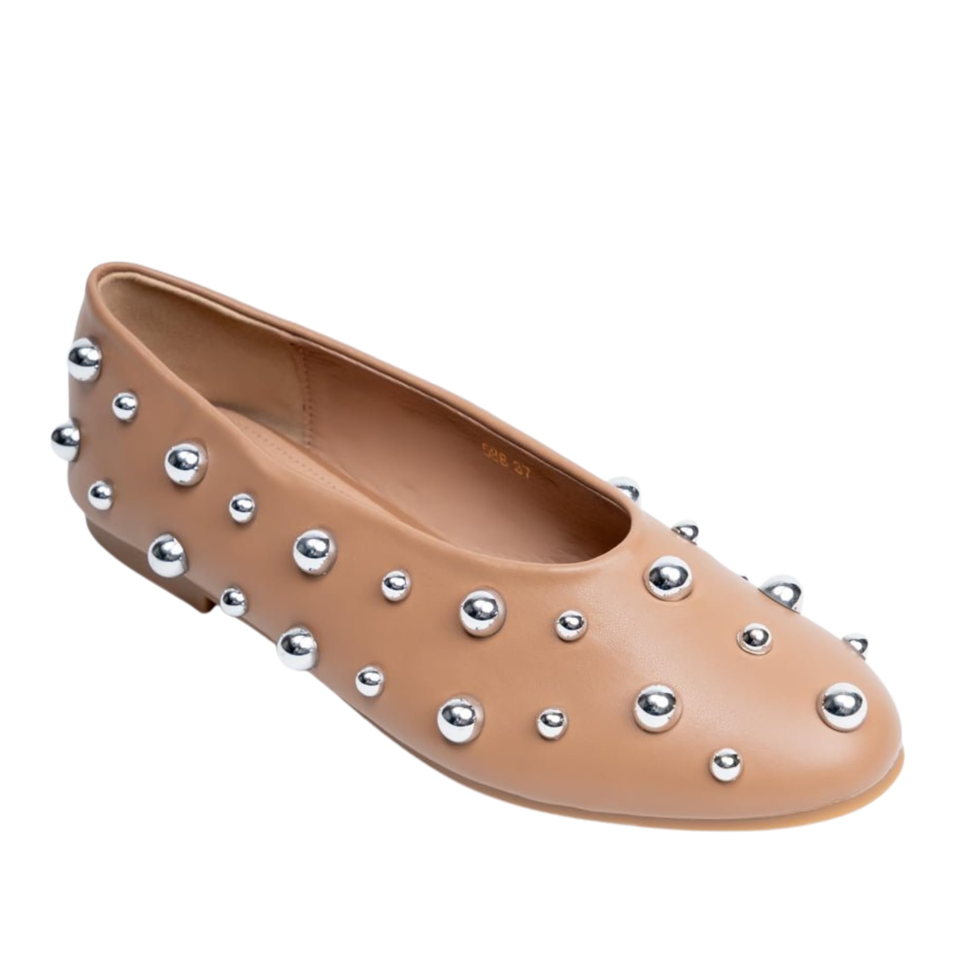 The Meteor Embellished - Women's Black Ballerinas |-image-15
