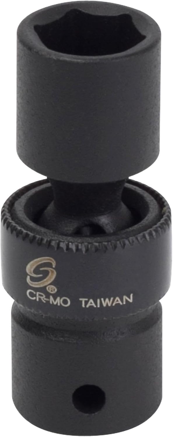 Sunex 806um 1/4-Inch Drive 6-Mm Universal Impact Socket