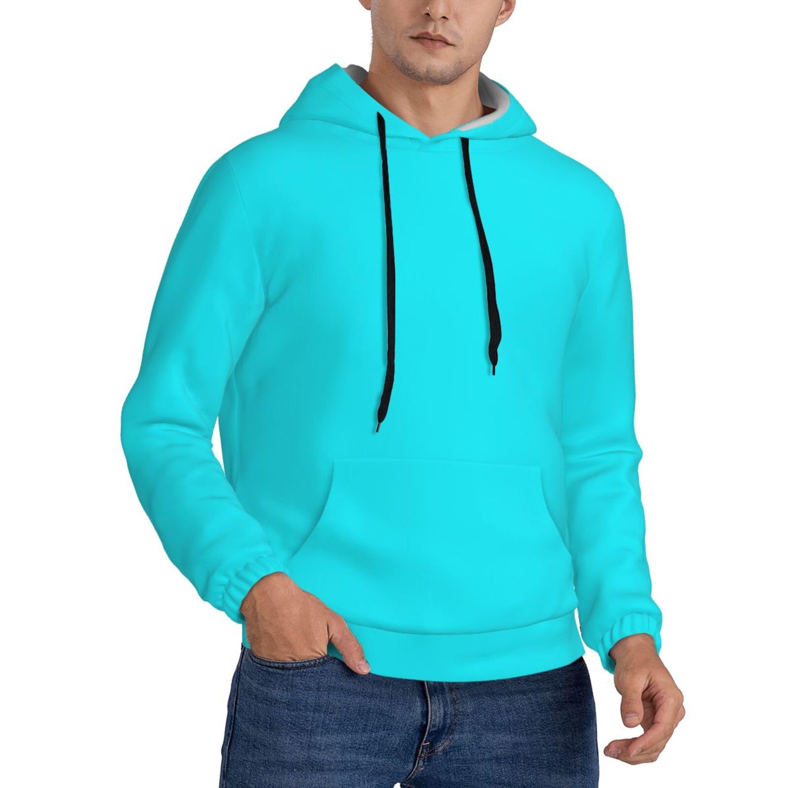 IARP Men's 3D Print Pullover Hooded Sweatshirt