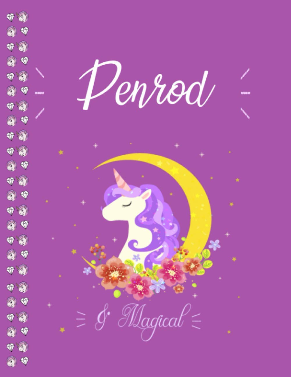Buy Penrod & Magical Penrod & MagicalUnicorn Cute Personalized Lined