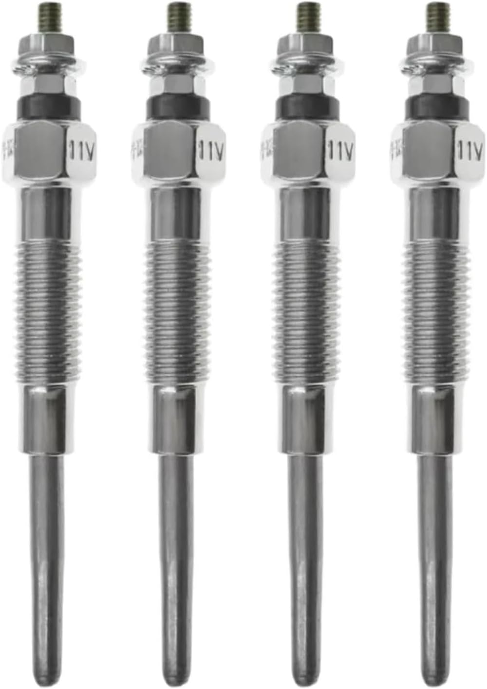 Car Diesel Glow Plug Set for Mitsubishi for L200 for Triton 2005-2015 for Pajero MK4 2007-2024 1820A009 4PCS Glow Plug Diesel Heater Car Parts