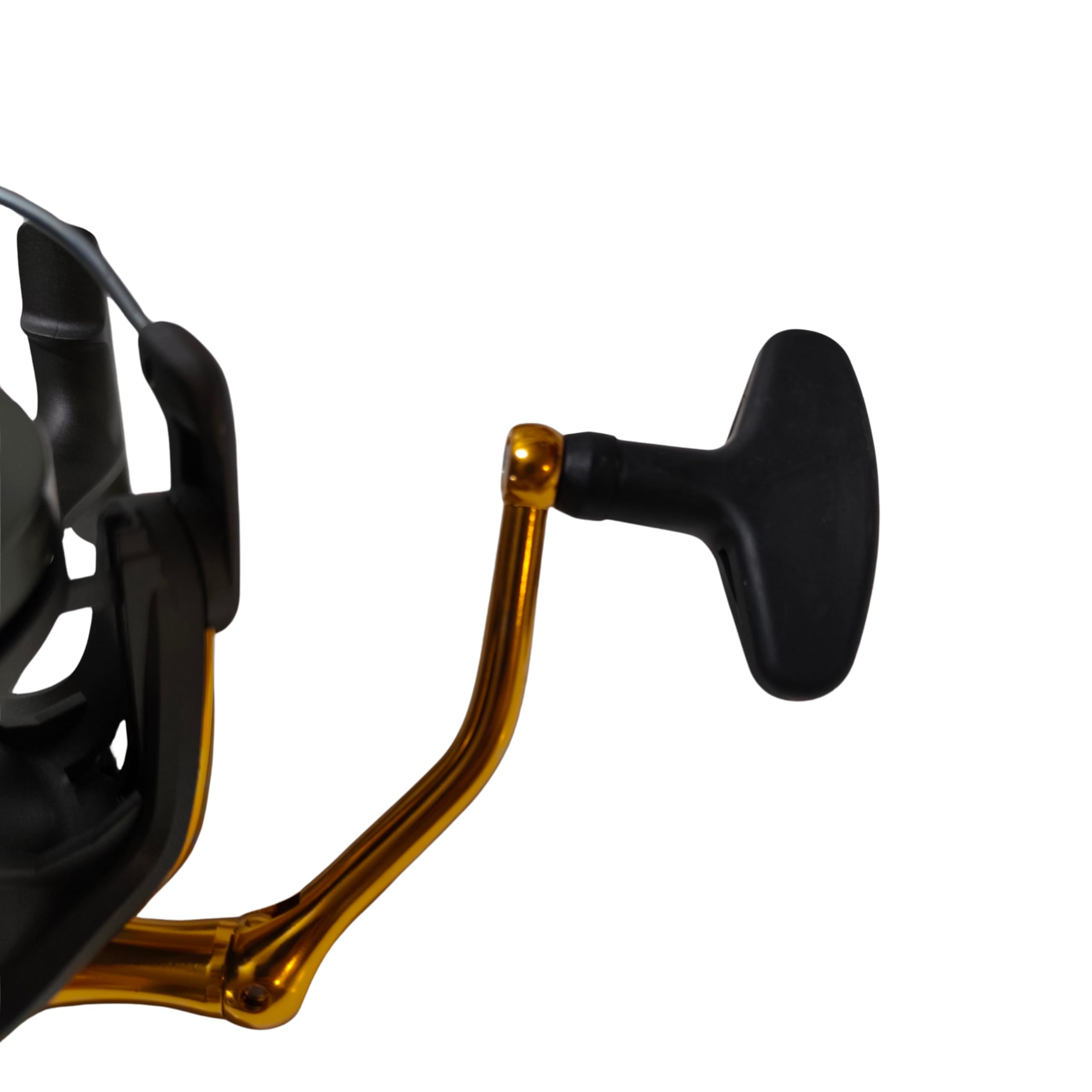Moulinet Infernal 10000 - Moulinet Surfcasting de mer | Frein en carbone 16 kg | 7+1 BB INOX | Ratio 4.6:1 | Worm Shaft | Bobine aluminium + extra graphite | Anti-Reverse