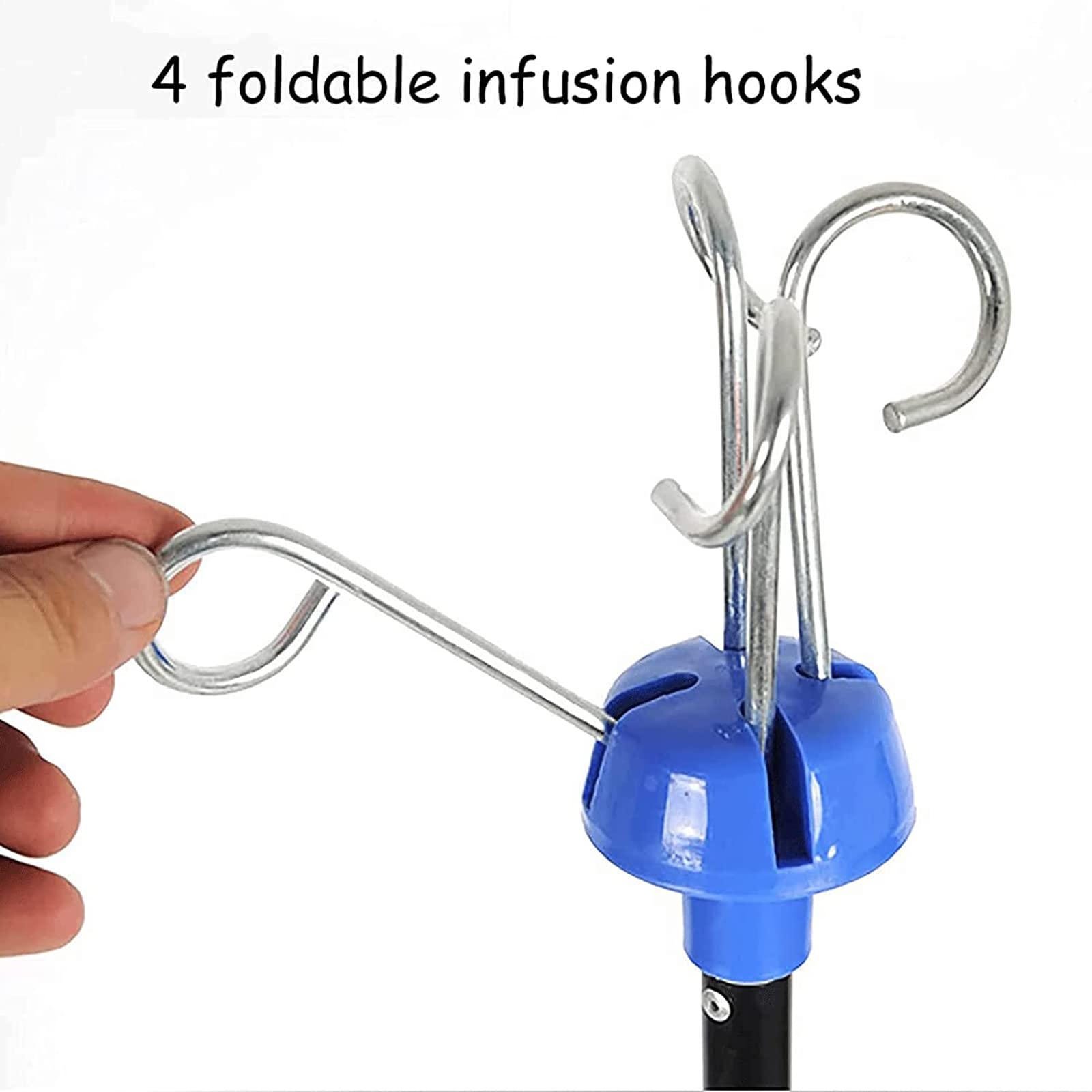 Amazon.co.jp: ポータブル iv ポール輸液スタンド、折り畳み式点滴