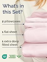Vista 25 de Extra Deep Pocket Split King Sheets - 5 Piece Breathable & Cooling Bed Sheets - Hotel Luxury Bed Sheet Set - Soft, Wrinkle Free & Comfy - Easily
