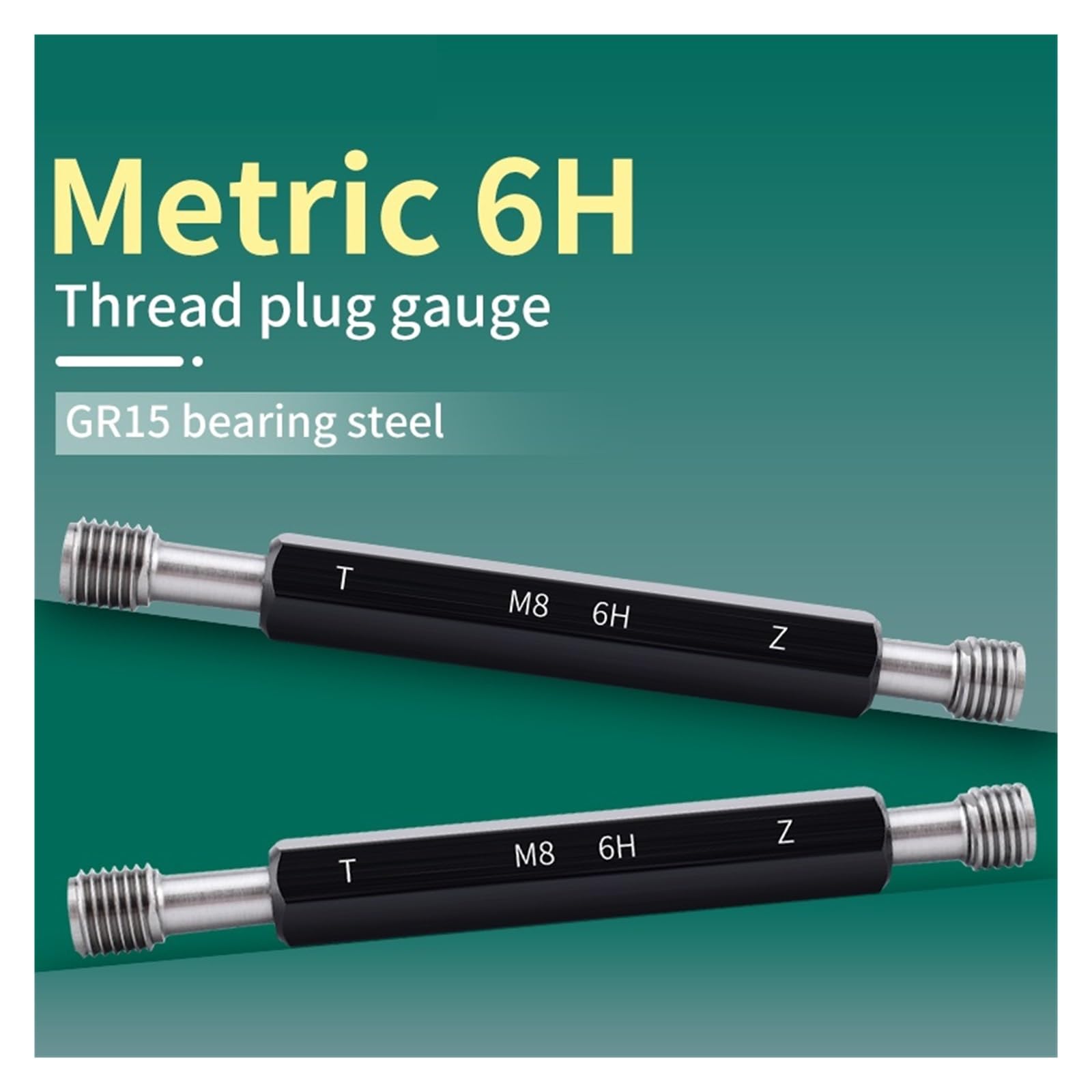Gwint Tampon Gwint 1 Metryczny Standardowy Gwint Gwint Miernik 6H M0.8-M30.(M17X2.0)