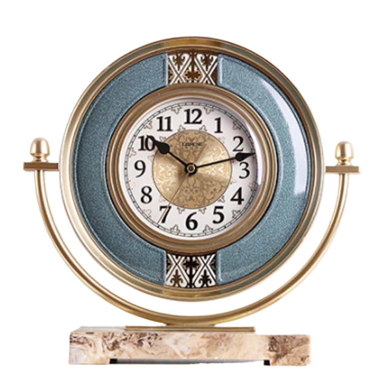HRWLY Desk Clock, Living Room, Silent Art, Digital Desktop Alarm, Home