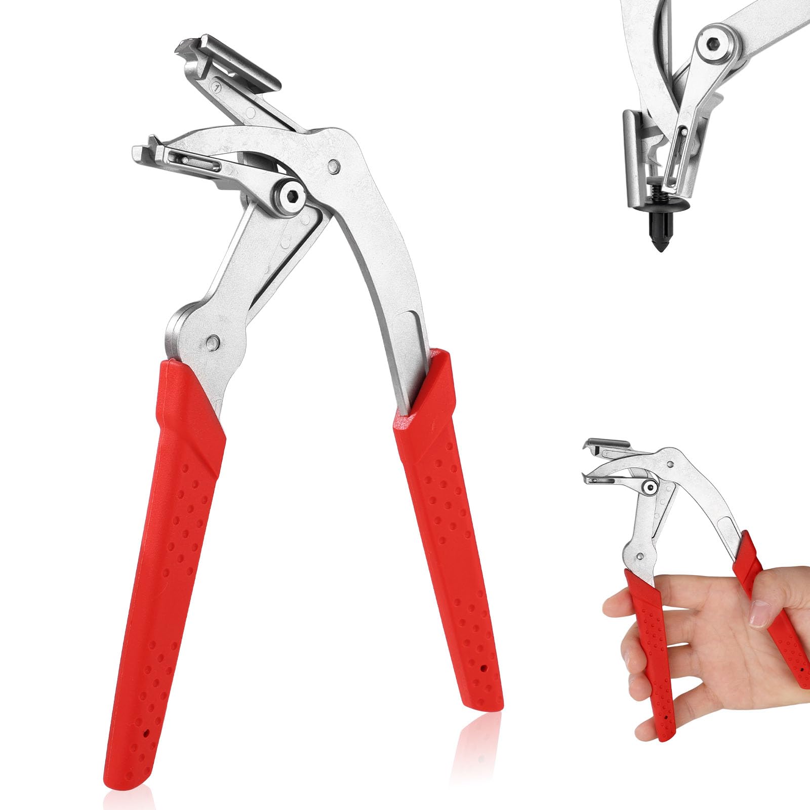 Auto Clip Pliers, Panel Clip Removal Bar Practical Tool for Removing Fasteners Clips Buckles and Rivets of Car Interior and Exterior