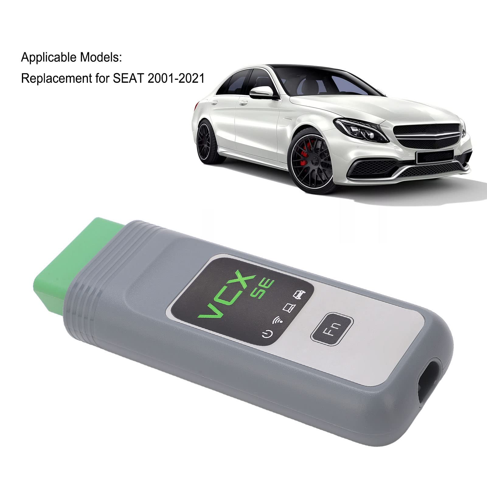 Narzędzie Diagnostyczne OBD2, Zamiennik dla SEAT 2001-2021 z Programowaniem ECU, Kodowaniem, Programowaniem Kluczy, pełną diagnostyką Systemu, obsługą WIN10, Połączeniem USB WIFI