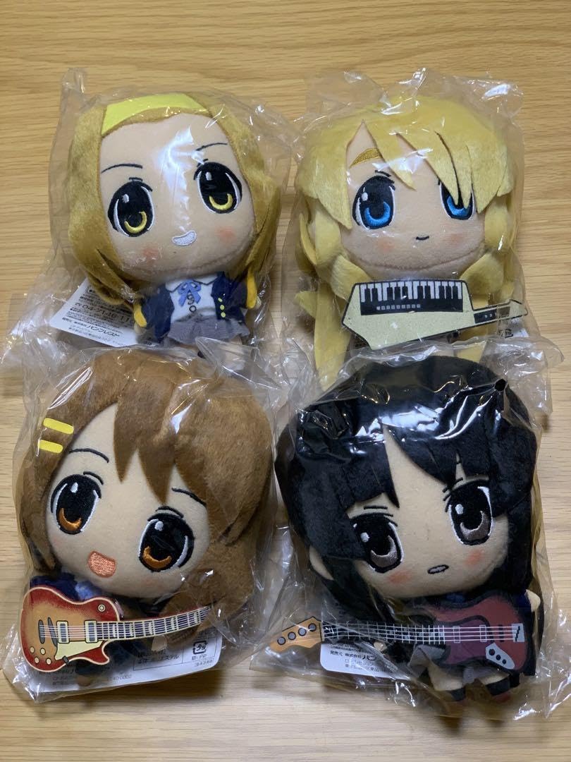 Amazon.co.jp: けいおんにゅいぐるみ全4種セット : おもちゃ