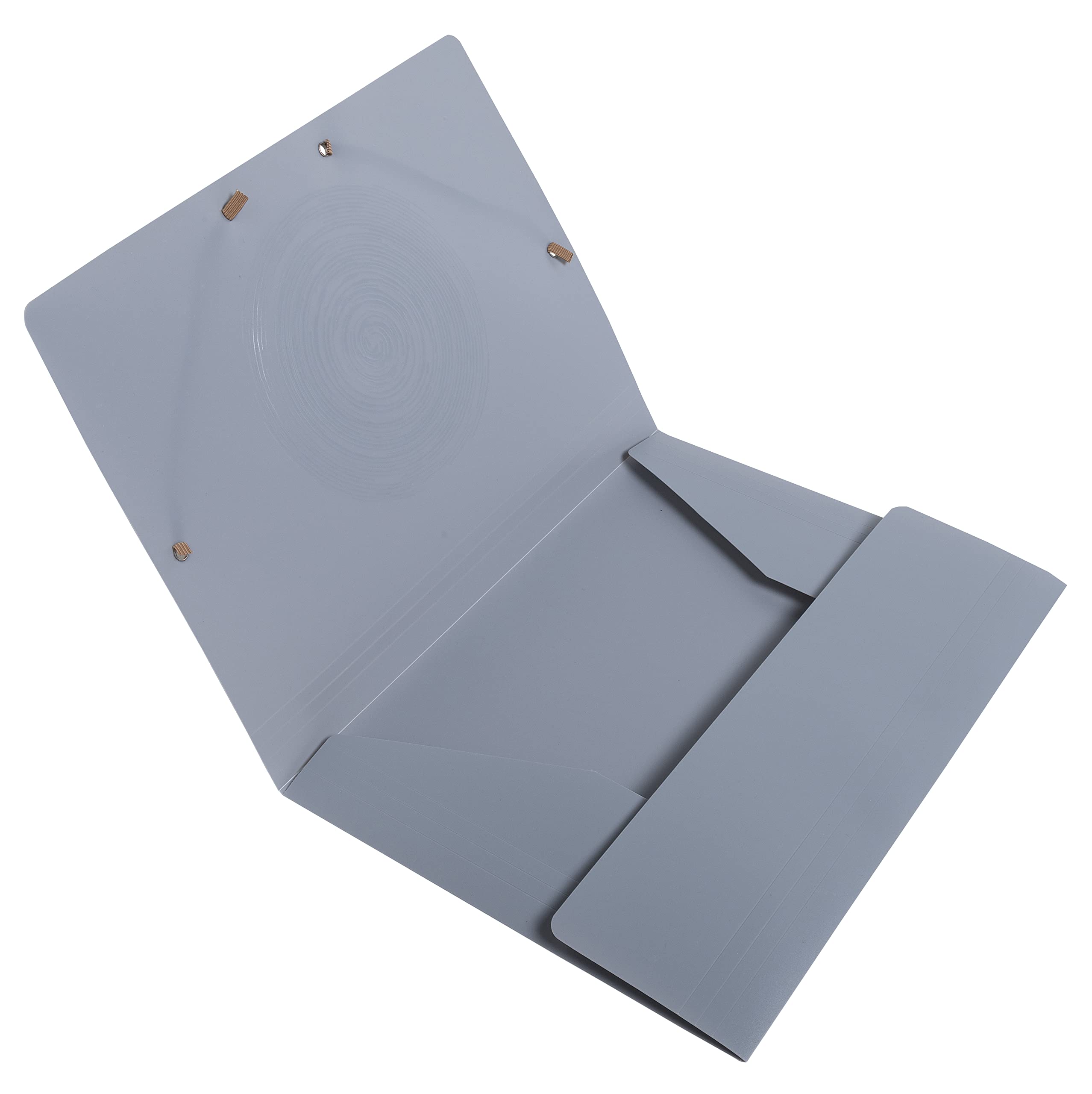 Exacompta 59890E 8er Pack Sammelbox mit Gummizug 40 mm breit aus Recycling-Kunststoff für DIN A4 Archivbox Heftbox Dokumentenbox Zeichenbox Sammelmappe gelb