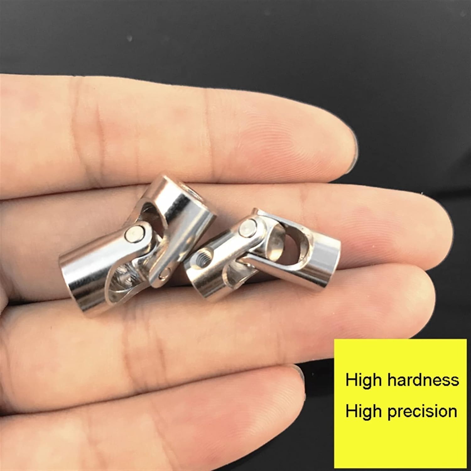 acoplamiento de eje, Acoplador de eje cardán Metal, junta Universal, conector Motor coche y barco, varios tamaños(3.17mm 3.17mm)