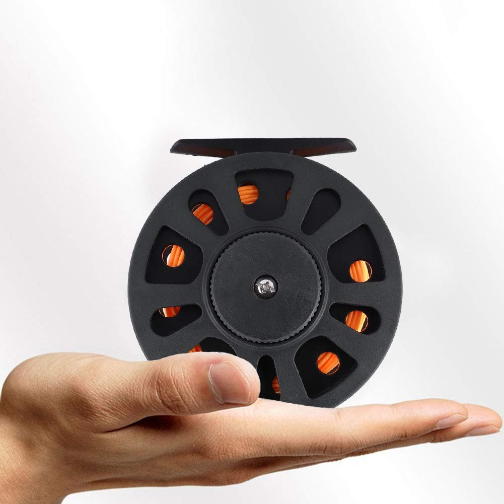 Tbest Carrete de Pesca con Mosca, GLA7/8 5/6 Fly Fishing Reel Rueda de Pesca con Mosca con Linea Izquierda/Derecha Rueda Cambiada a Mano Pescador Accesorio
