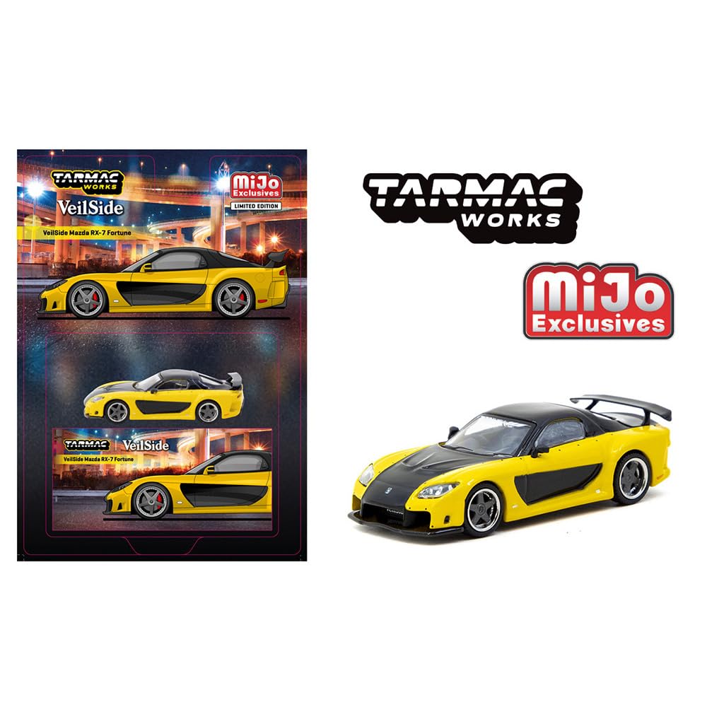 Amazon.co.jp: MiJo ECXCLUSIVE - TARMAC WORKS 1/64 MAZDA RX-7