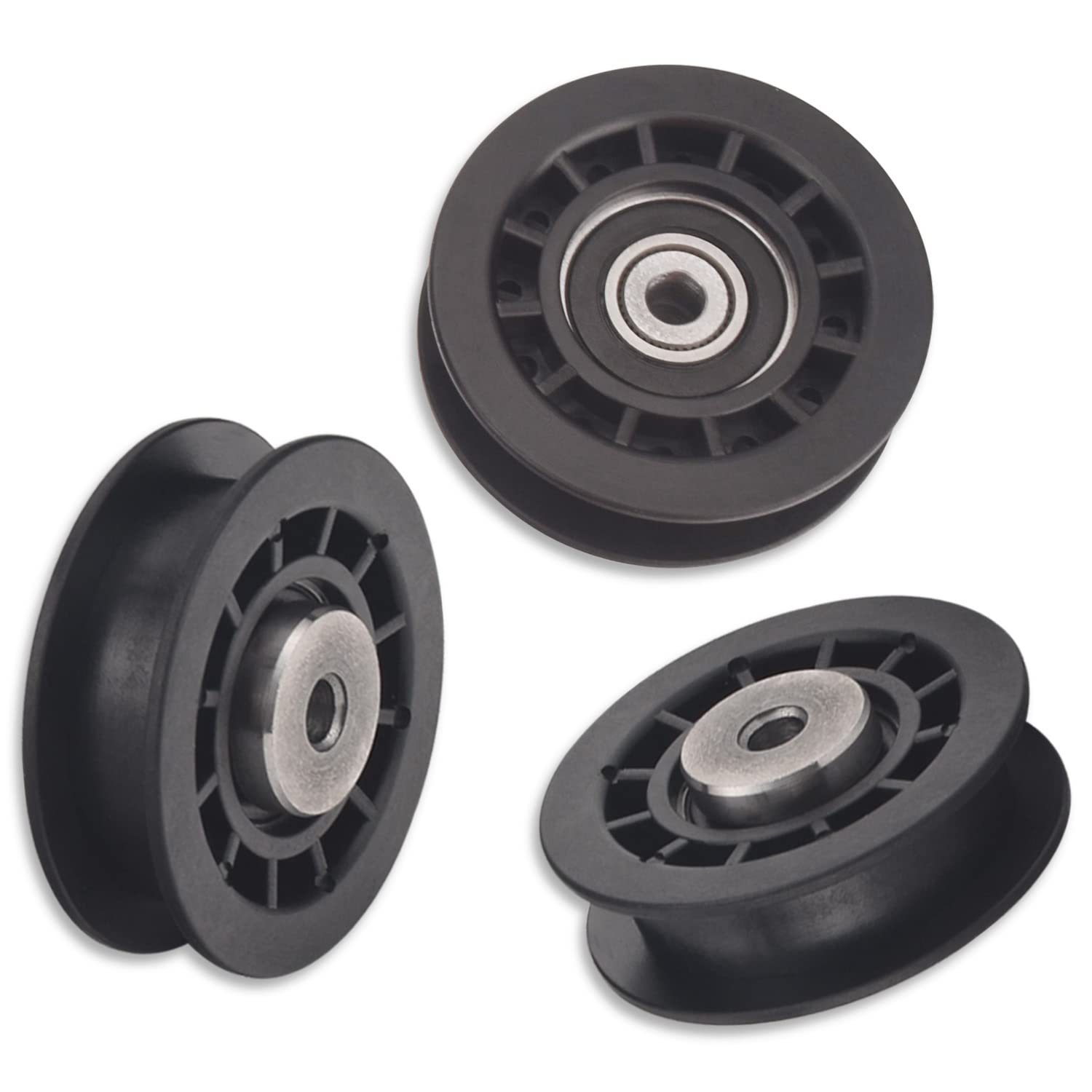 Polea tensora para cortacésped 587973001 para modelos Husqvarna HU675AWD, HU725AWD, HU700AWD, HU725AWD, para modelos Poulan PR675AWD, PR675AWD, sustituye a 5879730, 581904001 (587973001) Polea