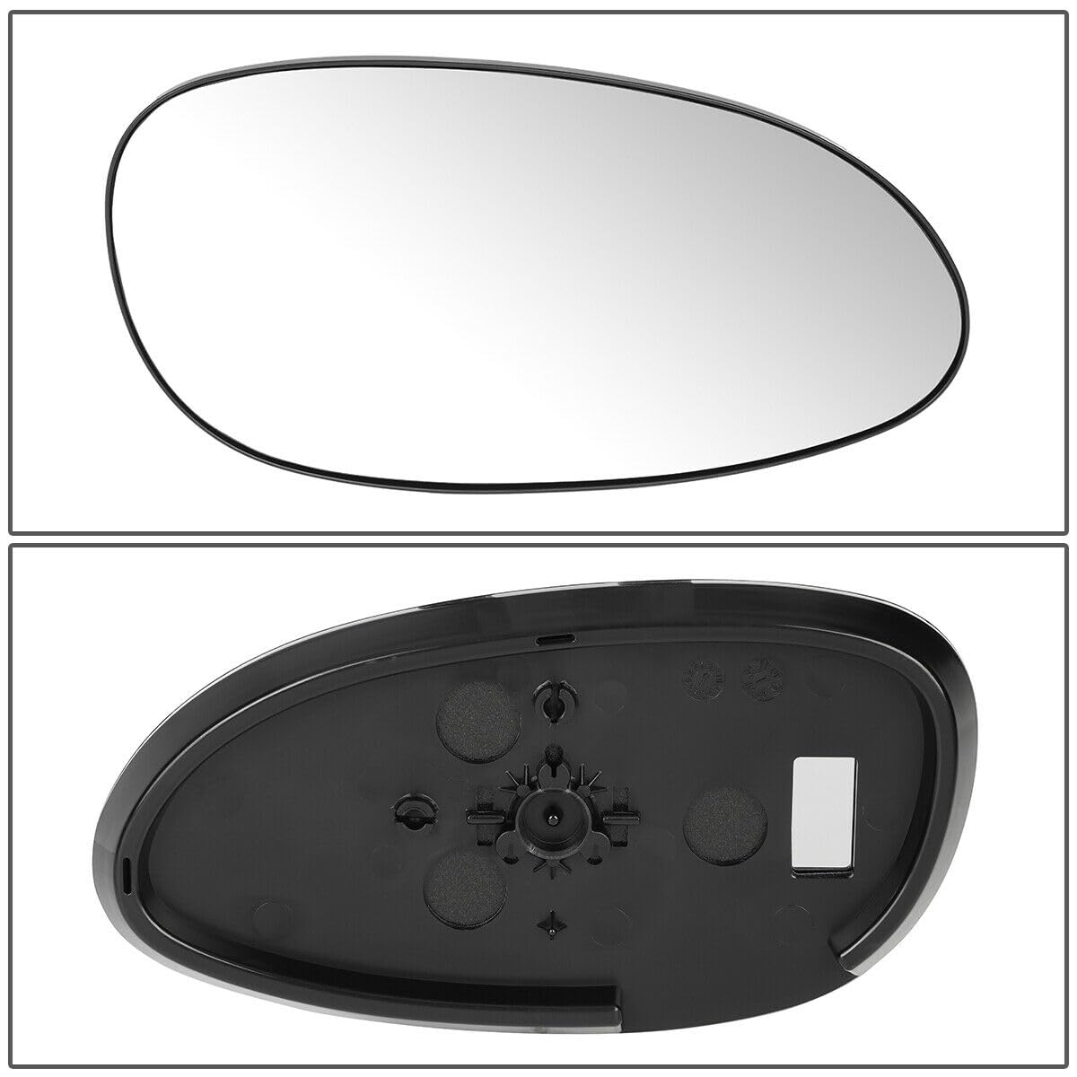 Amazon.com: YijieBuyi 1pc Right Passenger Side Reflective Exterior  