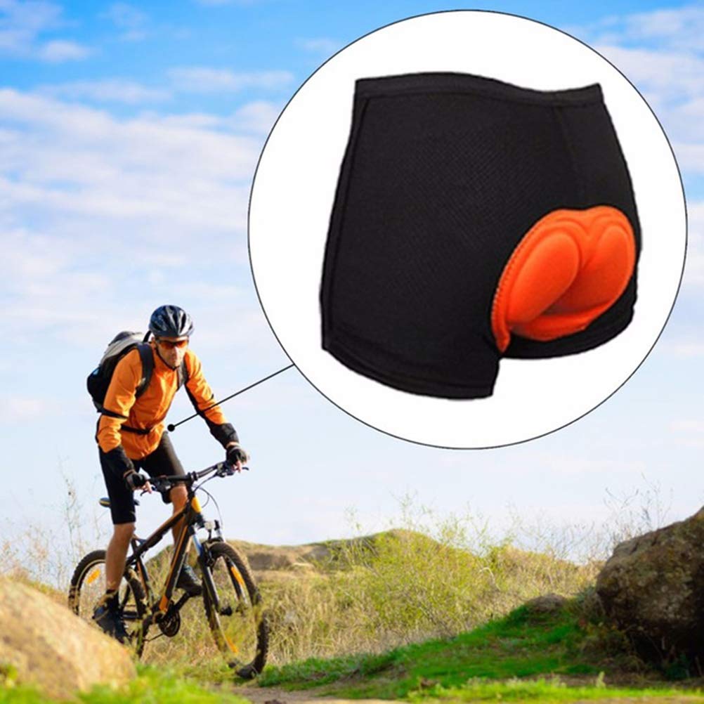 Męskie spodenki rowerowe, z gąbką 3D, wyściełane spodenki rowerowe, bielizna antypoślizgowa, zakończenia nogawek, odporne na pot