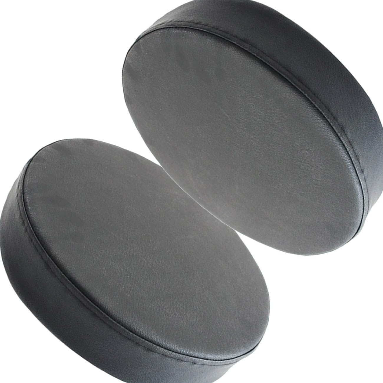 SDNAM Round Chair Cushion 40/45/50cm, Thick 5/8cm Garden Chair Cushions Seat Pads,Waterproof Round Chair Cushions Pad Mat for utdoors/Indoor/Patio/Swing/Floor/Garden(J17,2pcs 40X40X8cm)