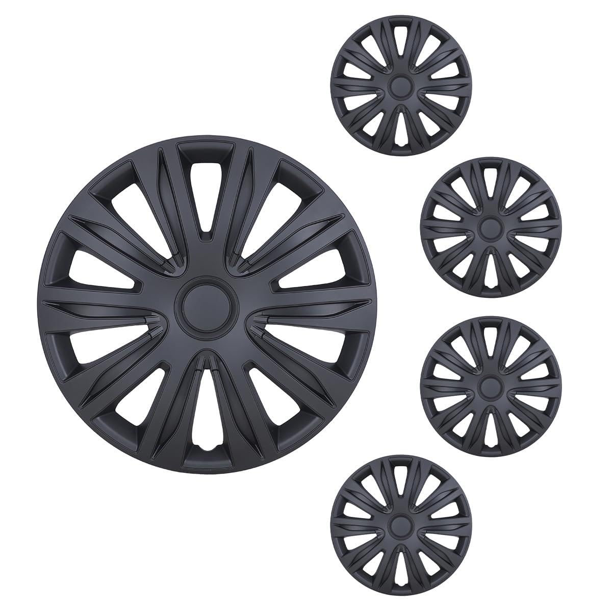 CAROXX 17' Hubcaps (Matte Black)