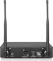 Vista 2 de Micrófono inalámbrico para saxofón, micrófono profesional con clip de cuello de cisne con ecualizador y eco preestablecidos, transmisión de 262 pies