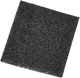 almohadilla de carburo de silicio de cerámica de e Espuma de hierro porosa de alta pureza, espuma metálica porosa negra de 200/100 mm, lámina negra de electrodo de litio (1 unidad)(100mmx100mmx1.5mm)