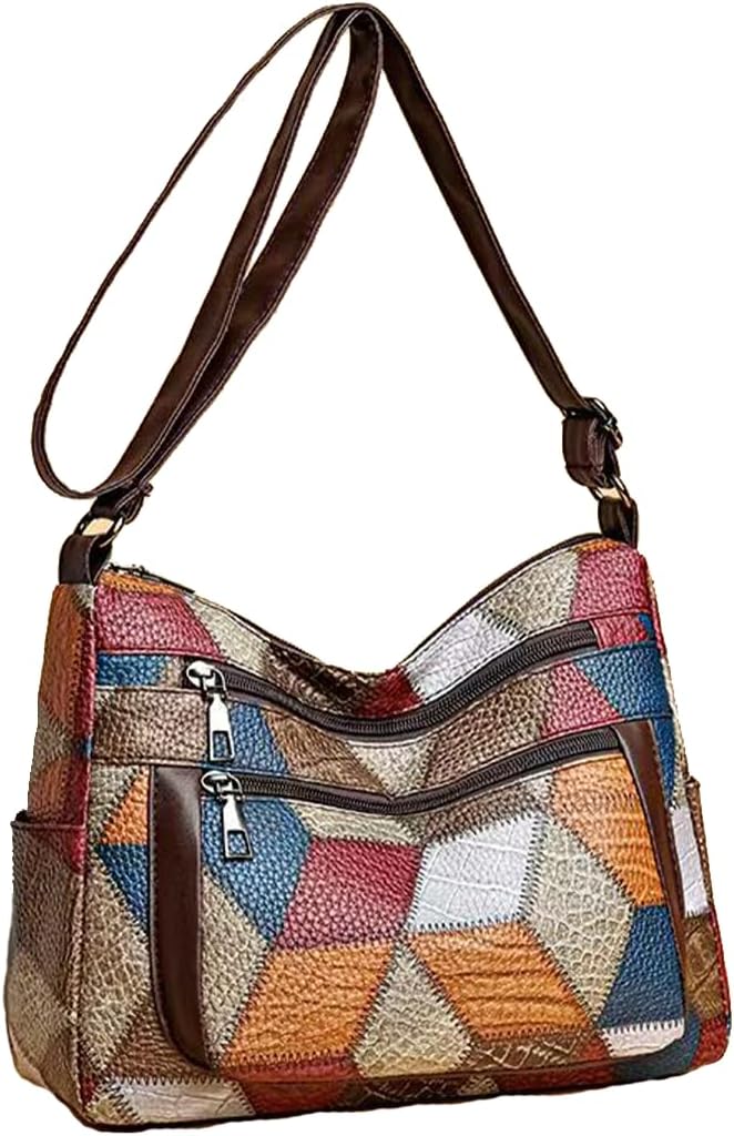 Women's Knit Casual Tassels Crossbody Bag