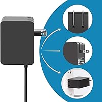 Vista 5 de Surface 3 Charger 13W 5.2V 2.5A AC Power Adapter Charger Cord Replacement for Microsoft Surface 3, Model 1623 1624 1645 Tablet with USB Charging