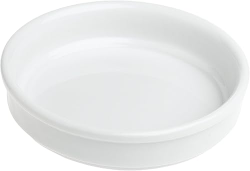 Pillivuyt Oreja Redonda 5.5" Creme Brulee Catalán, Blanco