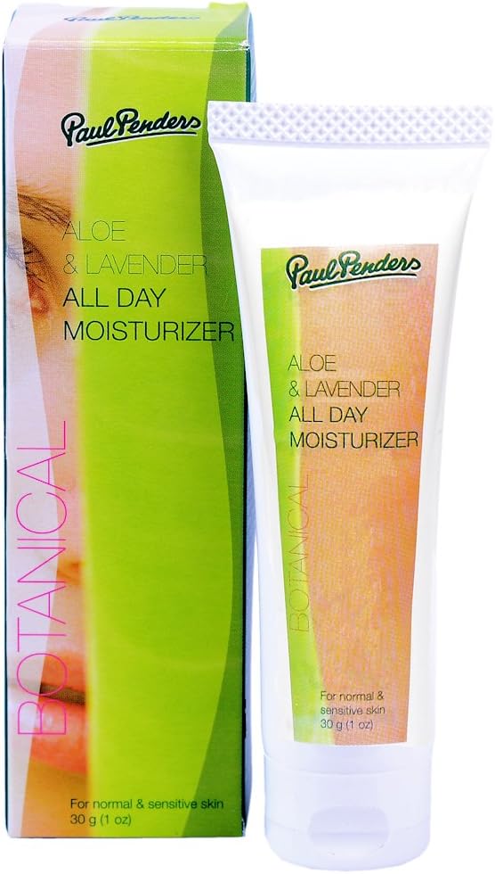 Paul Penders - Natural Aloe & Lavender AM & All Day Moisturiser 30g - 22 herbal extract 'LevensESSENTIE Gold' for normal, dry and sensitive skin