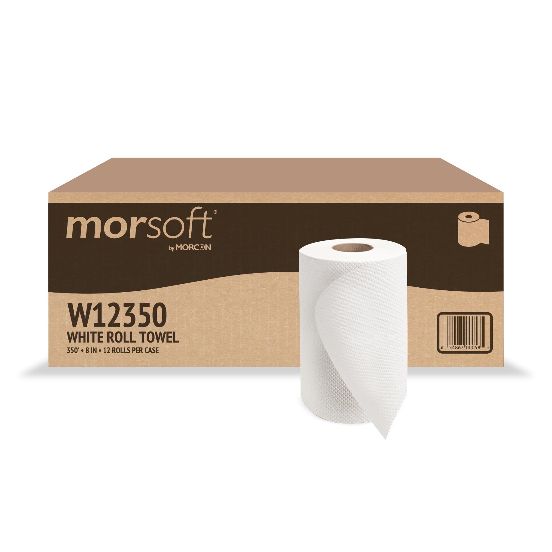 Amazon.com: Morcon Paper W12350 Hardwound Roll Towels, 8