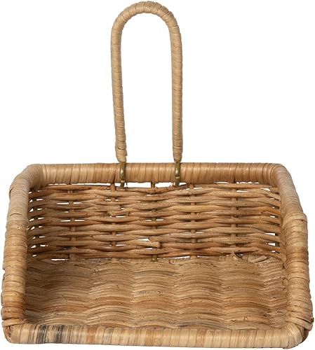 Miniatura 4 de Servilletero de mimbre con peso para cocina o mesa de comedor