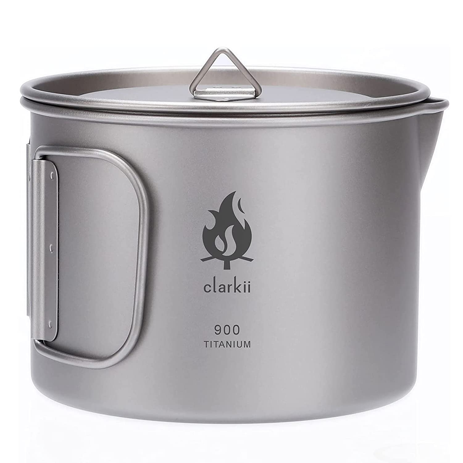 Amazon.co.jp: clarkii（クラーキー）チタンマグポット900ml 蓋 注ぎ口