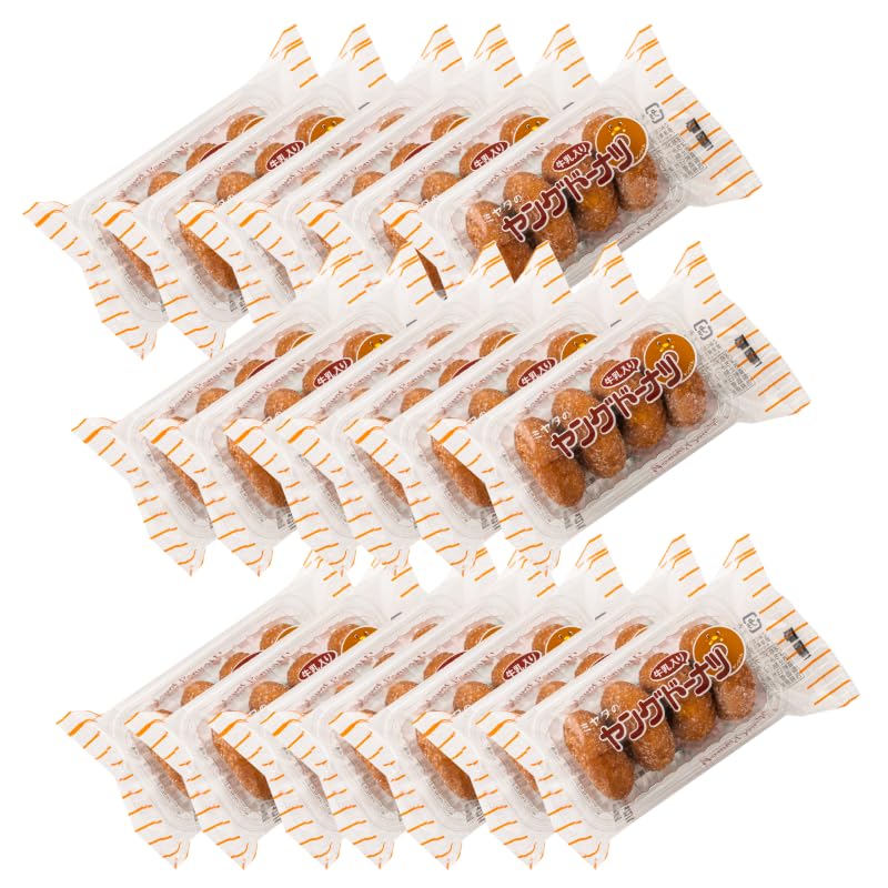 Amazon.co.jp: ミヤタ ヤングドーナツ 20袋（1袋4個入り） : 食品
