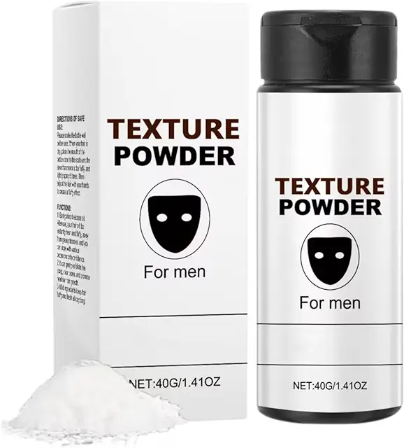Poudre Texturisante Cheveux Homme - Effet Mat et Volume Maximisé (40g)