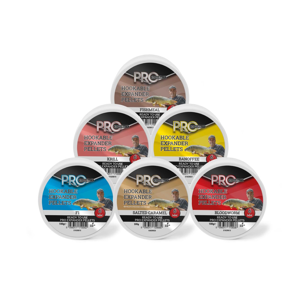 Sonubaits SONU HOOKABLE EXPANDER PELLETS - FISHMEAL 6MM