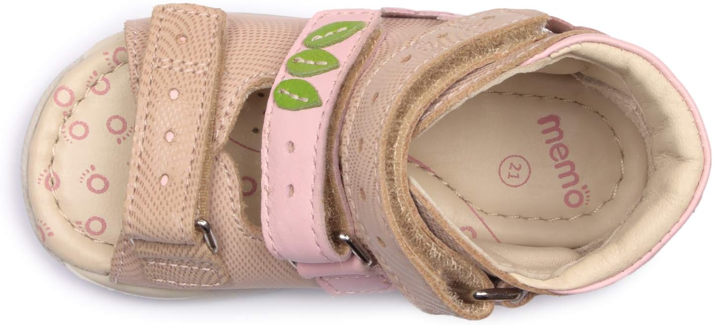 Memo Dino First Walking Supportive SMO Brace-Like Orthopedic Sandal